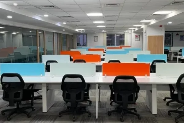 Managed office space for rent in Vittal Mallya Road